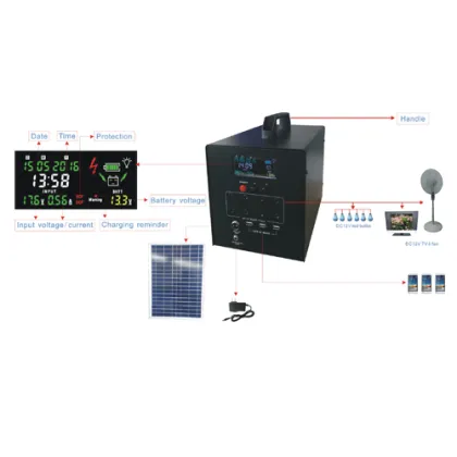 60W solar energy storage system