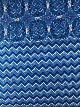 100% Polyester Silver Powder wax Fabric