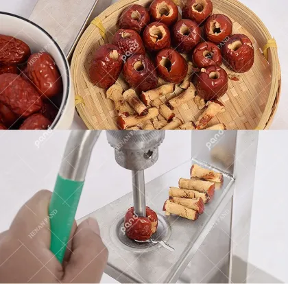 Hand Press Stainless Steel Red Dates Pitting Machine/Jujube Core Remove Machine