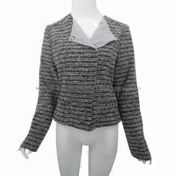 Women's Woolen Jacket with Casual Fitting