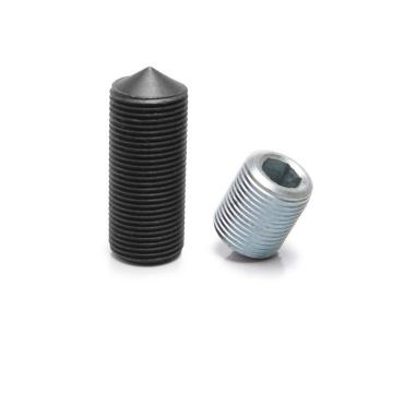 black oxide carbon steel hex socket set screw