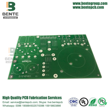 แผ่นทองแดงหนา 4oz PCB FR4 Tg135 PCB 2 ชั้น