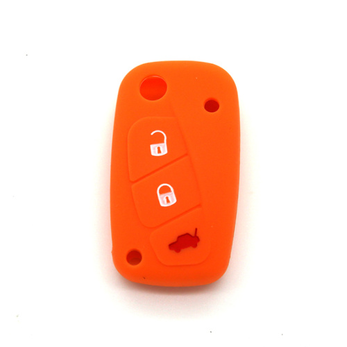 Fiat 3 buttons silicon key cover