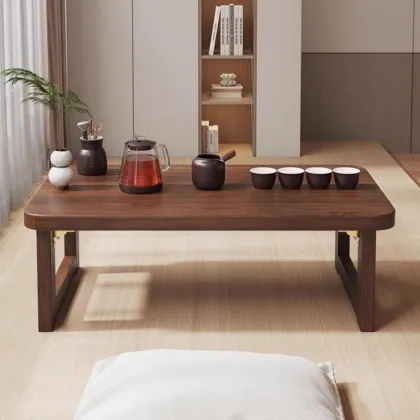 Multi-Use Bamboo Folding Tatami Tea Table