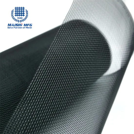 Black Epoxy Coated Support Screen