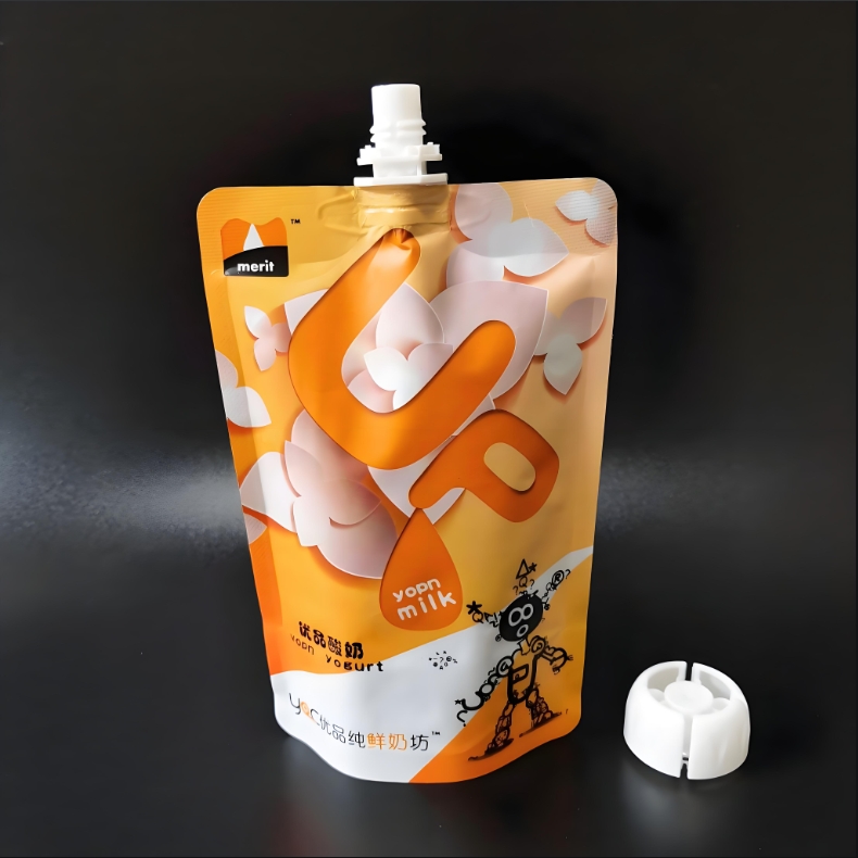 Spout personnalisée Pouche pour les aliments et boissons liquides