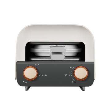 Retro Italian Design 600W Non-stick Breakfast Maker Machine for Waffle Sandwiches & More
