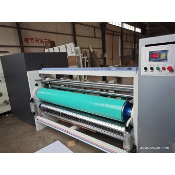 Corrugated carton box rotary die cutting machine