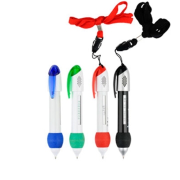 Window Message Pen with Soft Grip and Lanyard