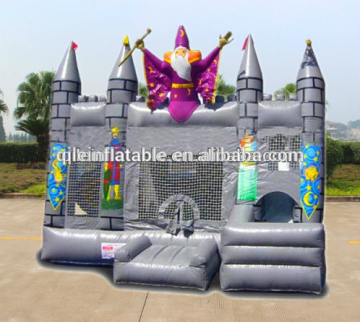 Lovely princess inflatable castles jumping castle bouncy castle QILE B029