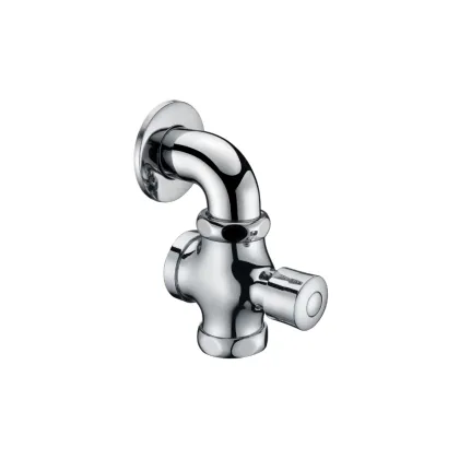 Chrome Plating Delay Valve Brass Time-delay Flush Valve