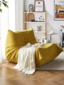 Silla de asiento de un solo asiento de ocio para tela de tapicería de balcón sofá sofá japonés sofá de bolsas de frijoles chinos