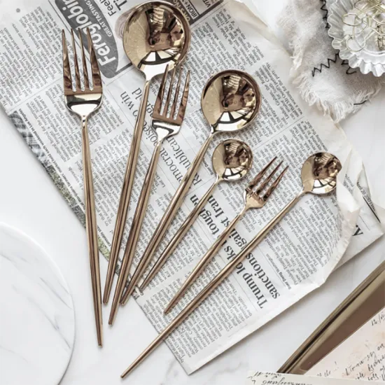 2019 New Design Stainless Steel Cutlery Set