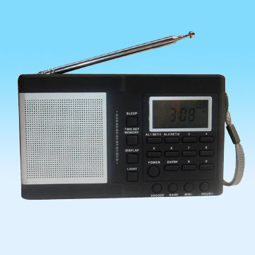 AM/FM/LW/SW 4-band PLL Radio with LCD Backlight Function