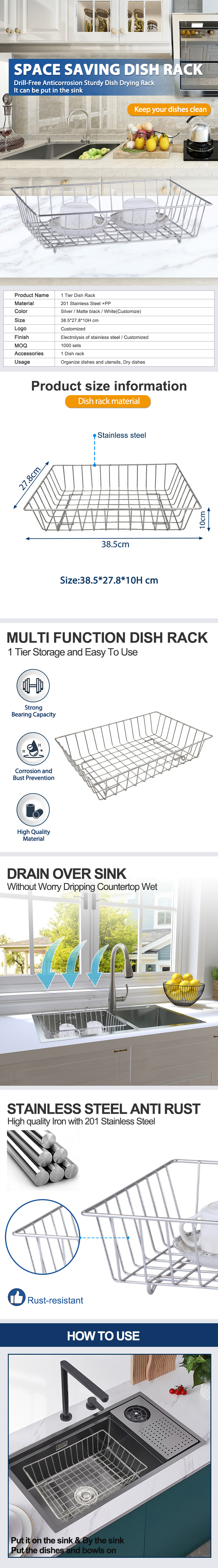 dish drying rack kitchen