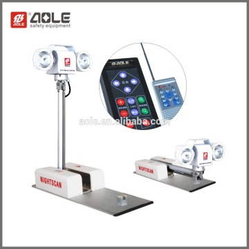 vehicle-mounted light tower telescopic lighting system mast high mast mobile lighting tower