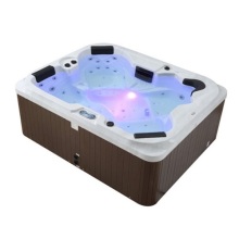 Kits de nettoyage à bain à remous 4 adultes baignoire de piscine de spa extérieur pour la famille