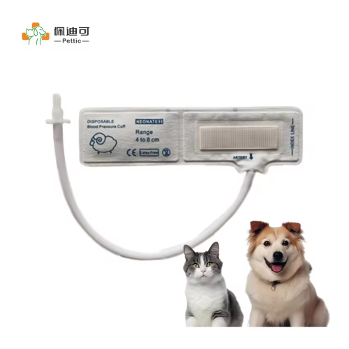 Veterinary blood pressure cuff custom logo