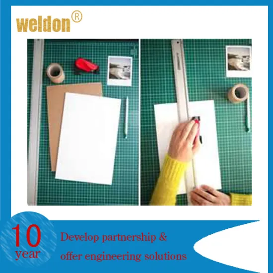 Self healing cutting mat for arts and crafts drafting tools and supplies