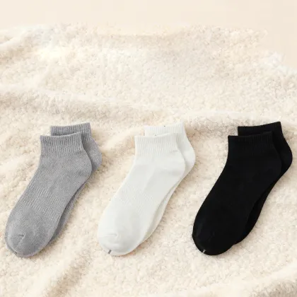 Mugwort fiber men`s ankle socks