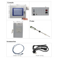 Console do sistema medidor do tanque de combustível para posto de gasolina