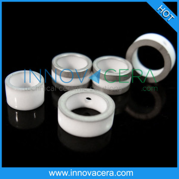 Heat Resistant Alumina Metalizing Ceramic Plating Tube/Plate/Ring/Innovacera