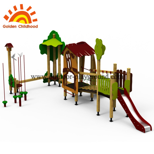 Plastic playground playhouse equipment outdoor toy