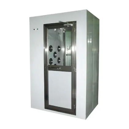 Stainless steel automatic air shower