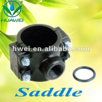 Be used in agriculture High Quality Shanghai Huawei Brand PP clamp saddle