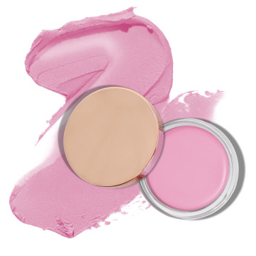 Custom Vegan Mini Makeup Collection: Face Blusher, Lip Gloss, Eye Shadow, Cream Blush, Highlighter in Cute Cardboard Boxes