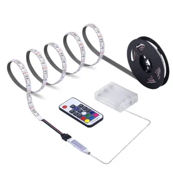 50CM RGB LED Strip Light - Waterproof, Battery Operated (4.5V), Hot Selling