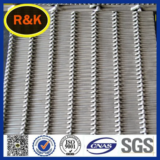SS 316 Stainless Steel Heat Resistant Conveyor Belt For Bread/wire mesh bakery belt conveyor