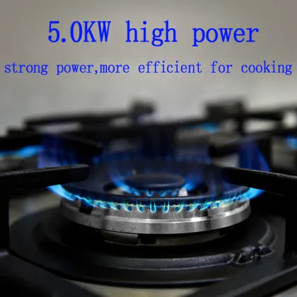 Liquefied Petroleum Gas Cooker: 5 Burners Hotpoint Hob Gas Stove