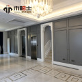 Paneles de pared decorativos grises