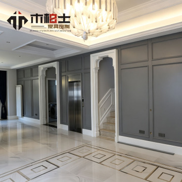 Painéis de parede decorativos cinza