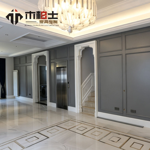 Painéis de parede decorativos cinza