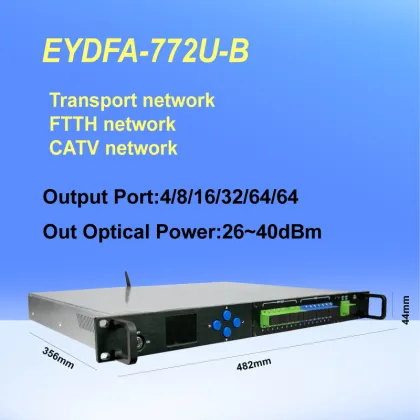 High Power JDSU LUMENTUM EDFA 16/32 Ports 22/23 dBm EYDFA Fiber Optical Amplifier