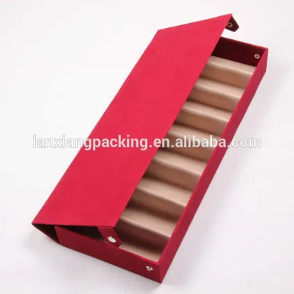 Folding Red Waterproof Glasses Case Display Cases,Glasses Paper Display Box