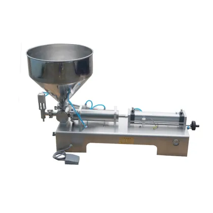 Automatic Juice Filler Mayonnaise Sauce Filling Machine