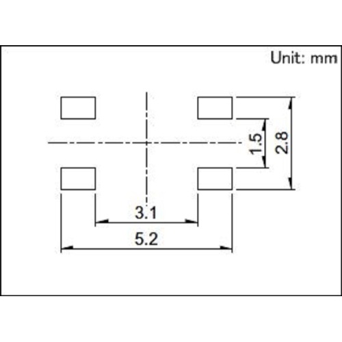 SMD-Schalter mit 5N Betätigungskraft