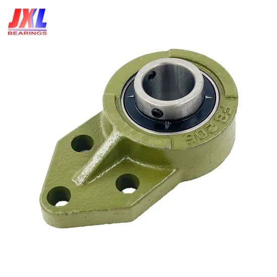 JXL UCFB205L Pillow Block Bearing Units: 3-Bolt Bracket Flanged Ball Bearing with 20mm/20Mm Bore - Factory Supply
