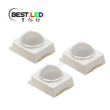 Dome lens Cyan SMD LED 500nm