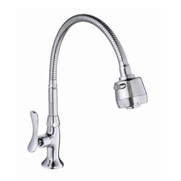 Cold flexible spout kitchen sink faucets