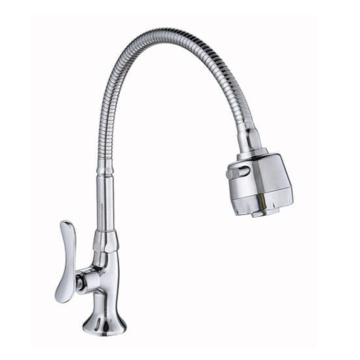 New Type Stainless Steel Single Cold Deck Mounted Commercial Kitchen Faucet