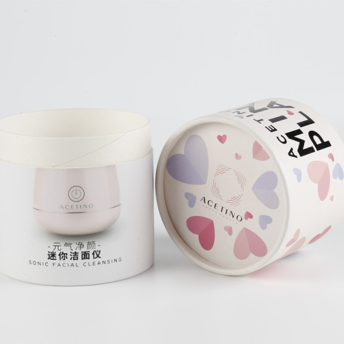 Round Kraft Paper Craft Empty Cosmetics Cylinder Box