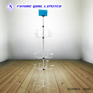 12 Capacities Cap Display Rack / Spinner Stand