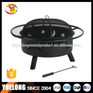 BSCI factory Fire bowl Manufacturer garden fire pit outdoor barbeque pits