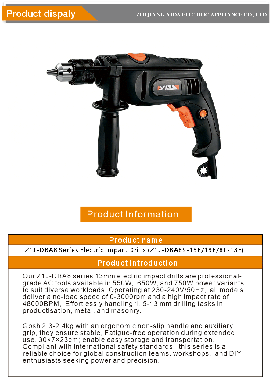Hand Drill High Torque