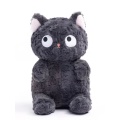 Black kitten plush toy