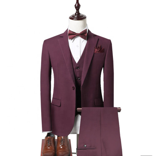 Ready-Made Formal Solid TR Demin Business Wear